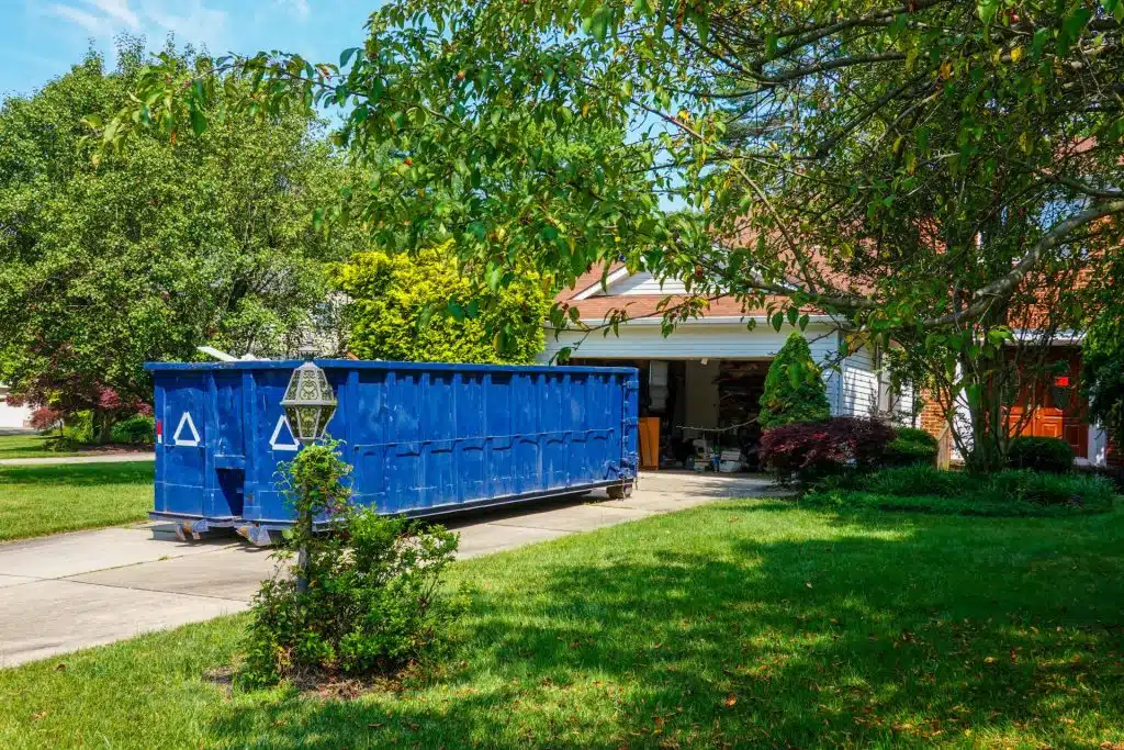 LDR Site Services Residential Dumpster in Knoxville TN